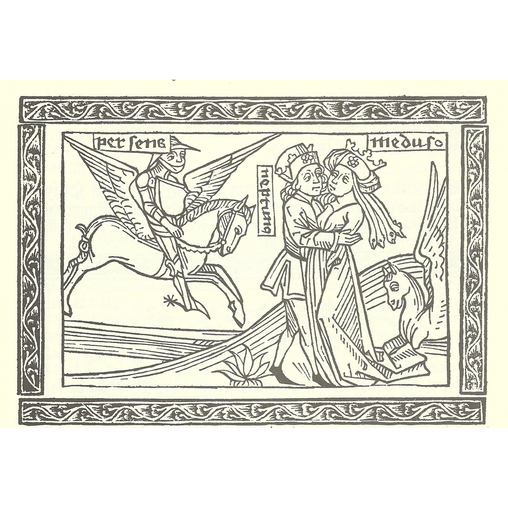 Libro Mujeres Ilustres-Boccaccio-Hurus-Incunabula & Ancient Books-facsimile book-Vicent García Editores-5 Medusa